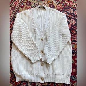 Jenni Kayne Cocoon Cardigan Ivory size Large